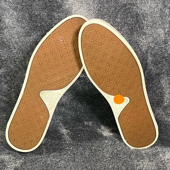 UGG Solid Black Fabric W/ Leather Trim Slip On Casual Shoes US Size 9 - Picture 7 of 8